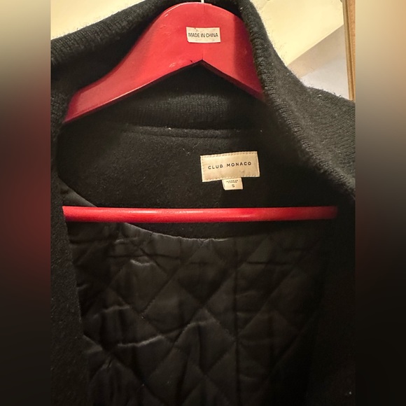 Club Monaco Men’s Navy Peacoat - Picture 2 of 3